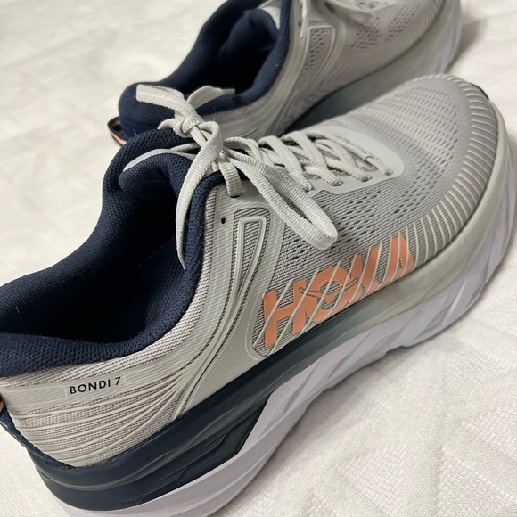Hoka One One Bondi 7 sz 8.5 running shoe - Picture 2 of 7
